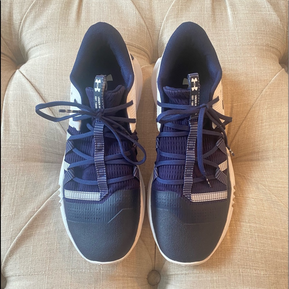 Under Armour Navy Volleyball Shoes